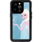 Disney Frozen Ice Blue Elsa Art iPhone 15 Pro Waterproof Case