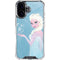 Disney Frozen Ice Blue Elsa Art iPhone 16 Clear Case