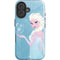 Disney Frozen Ice Blue Elsa Art iPhone 16 Plus Impact Case