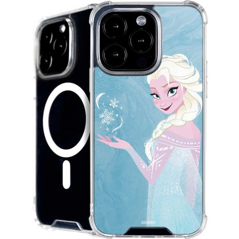 Disney Frozen Ice Blue Elsa Art iPhone 16 Pro MagSafe Case