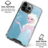 Disney Frozen Ice Blue Elsa Art iPhone 16 Pro Max Clear Case