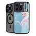 Disney Frozen Ice Blue Elsa Art iPhone 16 Pro Max Kickstand Case