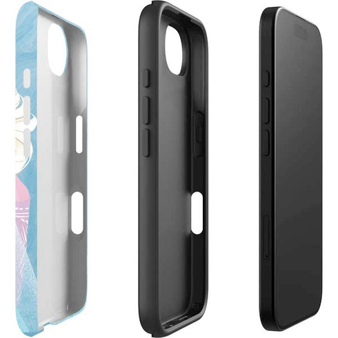 Disney Frozen Ice Blue Elsa Art iPhone 16e Impact Case