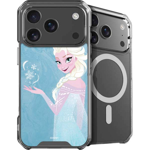 Disney Frozen Ice Blue Elsa Art iPhone 18 Pro MagSafe Case