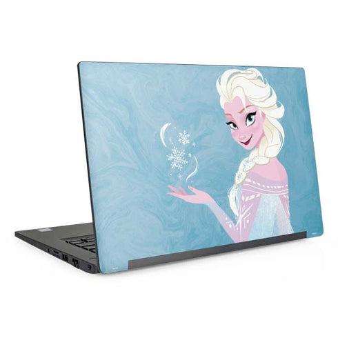 Disney Frozen Ice Blue Elsa Art Dell Latitude Skin