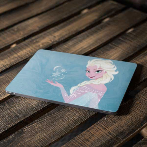 Disney Frozen Ice Blue Elsa Art Apple MacBook Air Skin