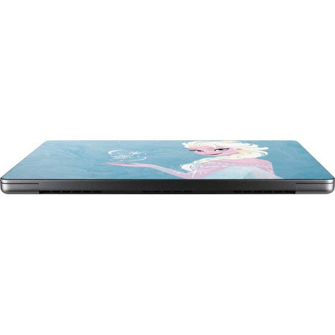 Disney Frozen Ice Blue Elsa Art Apple MacBook Pro 14-inch Skin