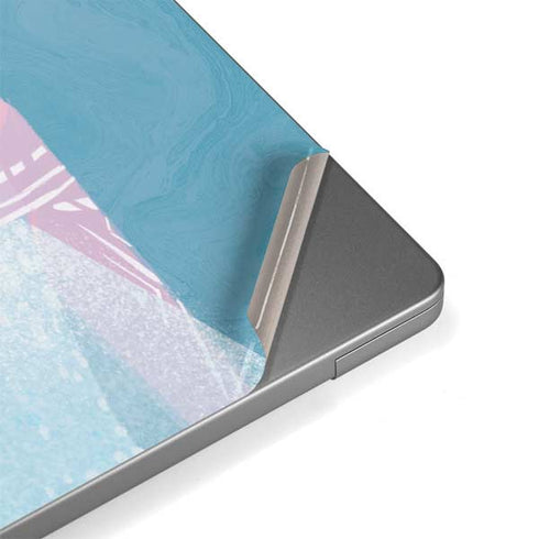 Disney Frozen Ice Blue Elsa Art Apple MacBook Pro 14-inch Skin