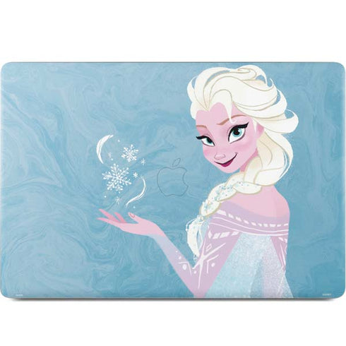 Disney Frozen Ice Blue Elsa Art MacBook Skins