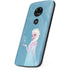 Disney Frozen Ice Blue Elsa Art Moto E5 Play Skin