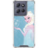 Disney Frozen Ice Blue Elsa Art Moto G 5G (2025) Clear Case