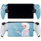 Disney Frozen Ice Blue Elsa Art PlayStation Portal Remote Player Skin