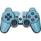 Disney Frozen Ice Blue Elsa Art PS3 Dual Shock wireless controller Skin