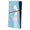 Disney Frozen Ice Blue Elsa Art PS5 Slim Digital Edition Console Skin
