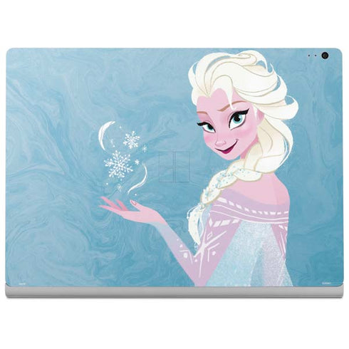 Disney Frozen Ice Blue Elsa Art Surface Book 2 15in Skin