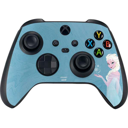 Disney Frozen Ice Blue Elsa Art Xbox Series X Skins