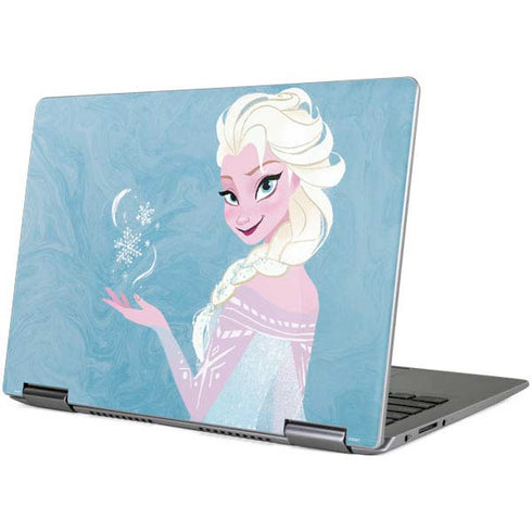 Disney Frozen Ice Blue Elsa Art Yoga 710 14in Skin