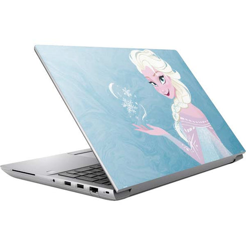 Disney Frozen Ice Blue Elsa Art HP ZBook Fury 16 G10 Skin