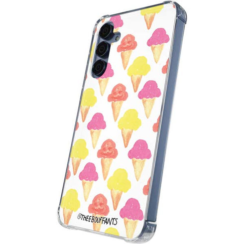 Bouffants and Broken Hearts Ice Cream Galaxy A35 5G Clear Case