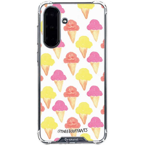Bouffants and Broken Hearts Ice Cream Galaxy A36 5G Clear Case
