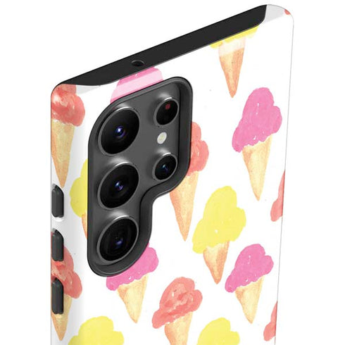 Bouffants and Broken Hearts Ice Cream Galaxy S23 Ultra Pro Case