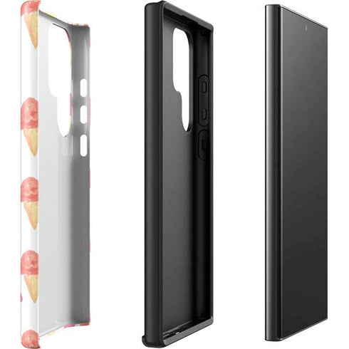 Bouffants and Broken Hearts Ice Cream Galaxy S23 Ultra Pro Case