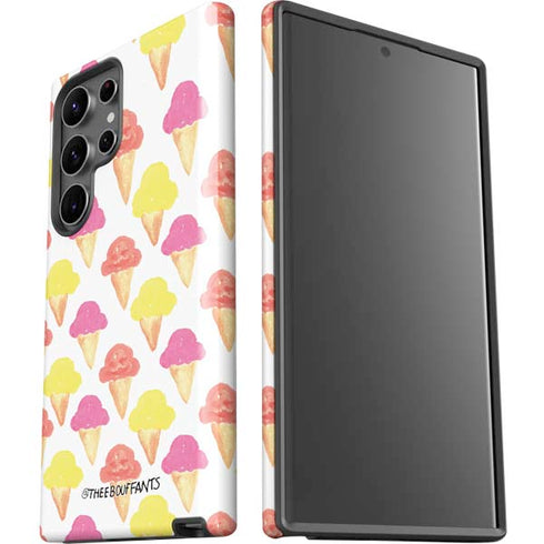 Bouffants and Broken Hearts Ice Cream Galaxy S23 Ultra Pro Case