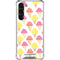 Bouffants and Broken Hearts Ice Cream Galaxy S24 FE Clear Case