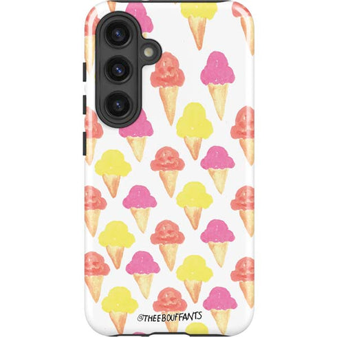 Bouffants and Broken Hearts Ice Cream Galaxy S25 Plus Impact Case