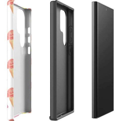 Bouffants and Broken Hearts Ice Cream Galaxy S25 Ultra Impact Case