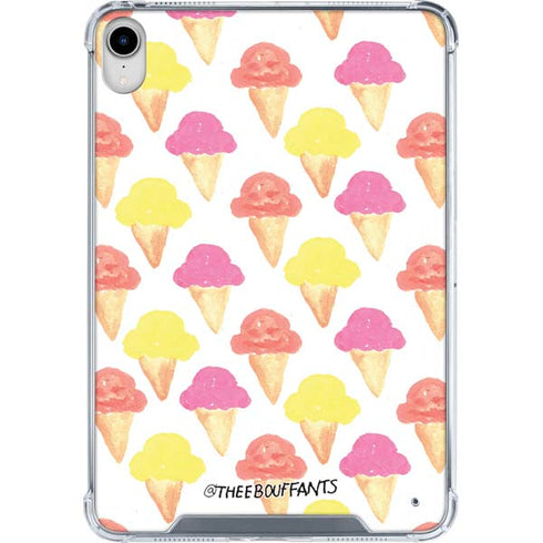 Bouffants and Broken Hearts Ice Cream iPad 11th Gen (2025) Clear Case