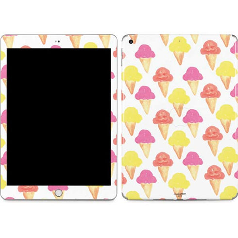 Bouffants and Broken Hearts Ice Cream Apple iPad Skin