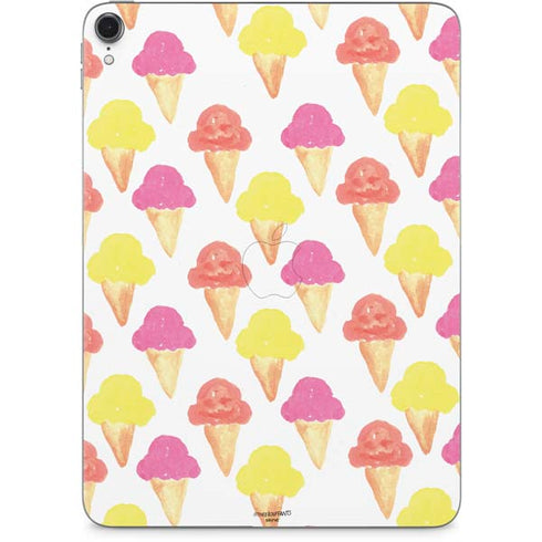 Bouffants and Broken Hearts Ice Cream Apple iPad Pro Skin