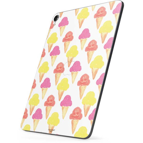 Bouffants and Broken Hearts Ice Cream Apple iPad Pro Skin