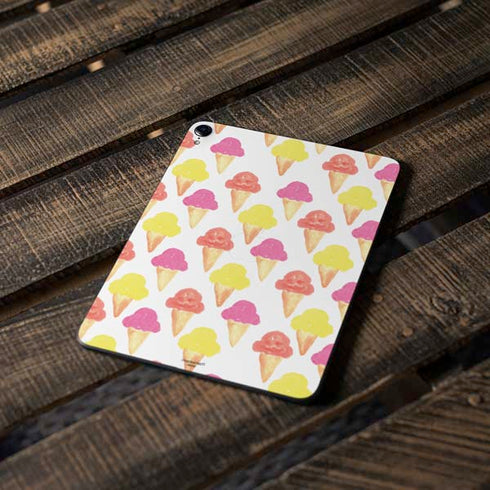 Bouffants and Broken Hearts Ice Cream Apple iPad Pro Skin
