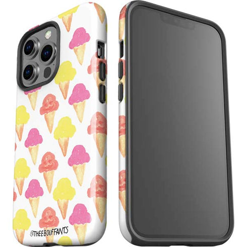 Bouffants and Broken Hearts Ice Cream iPhone 15 Pro Impact Case