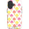 Bouffants and Broken Hearts Ice Cream iPhone 16 Plus Impact Case