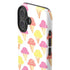 Bouffants and Broken Hearts Ice Cream iPhone 16 Plus Impact Case