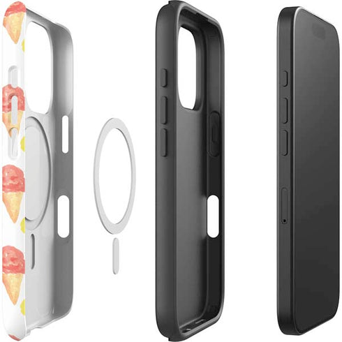 Bouffants and Broken Hearts Ice Cream iPhone 16 Pro Magsafe Impact Case
