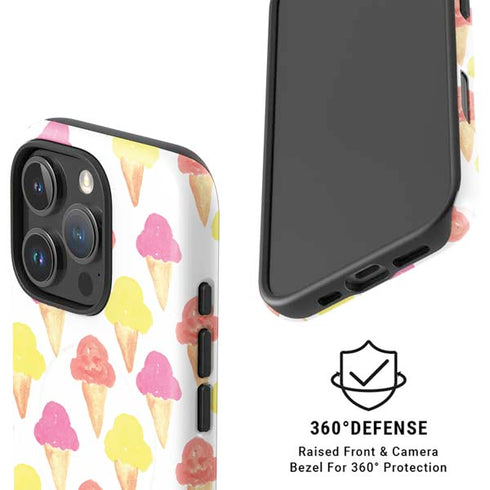 Bouffants and Broken Hearts Ice Cream iPhone 16 Pro Magsafe Impact Case