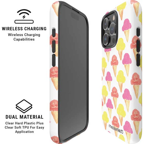 Bouffants and Broken Hearts Ice Cream iPhone 16 Pro Max Magsafe Impact Case