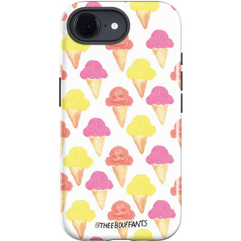 Bouffants and Broken Hearts Ice Cream iPhone 16e Impact Case