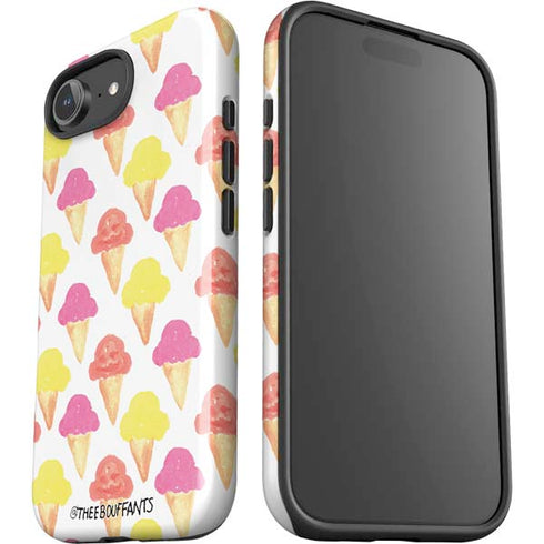 Bouffants and Broken Hearts Ice Cream iPhone 16e Impact Case