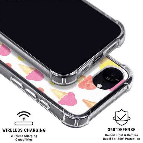 Bouffants and Broken Hearts Ice Cream iPhone 16e MagSafe Case