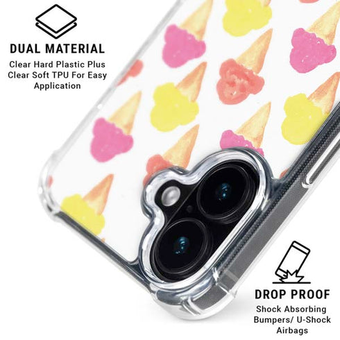 Bouffants and Broken Hearts Ice Cream iPhone 17 MagSafe Case
