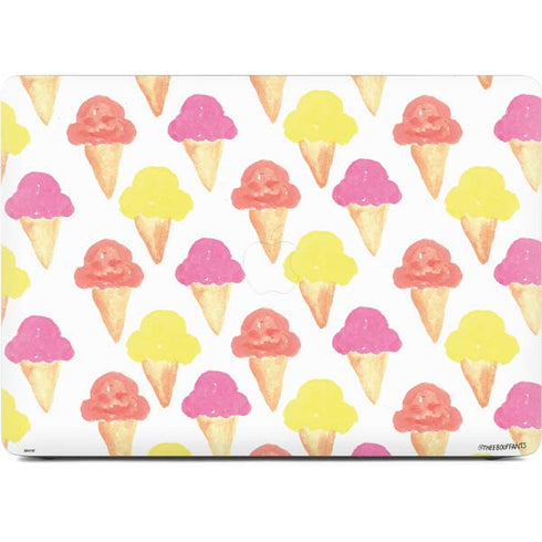 Bouffants and Broken Hearts Ice Cream Apple MacBook Air Skin