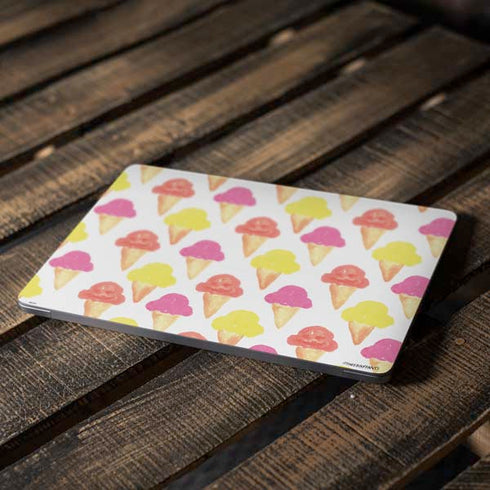 Bouffants and Broken Hearts Ice Cream Apple MacBook Air Skin