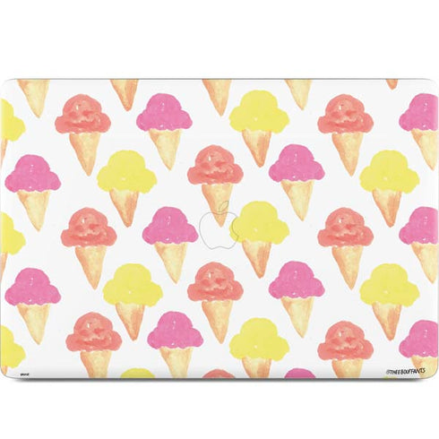 Bouffants and Broken Hearts Ice Cream MacBook Skins