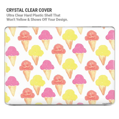 Bouffants and Broken Hearts Ice Cream MacBook Cases