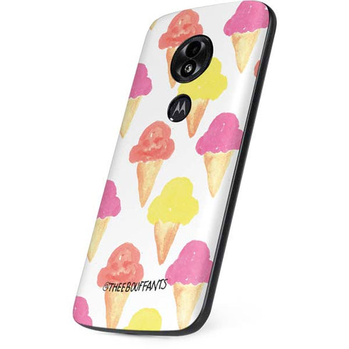 Bouffants and Broken Hearts Ice Cream Moto E5 Play Skin